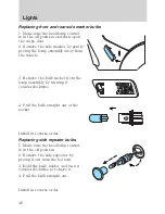 Предварительный просмотр 48 страницы Ford 2010 Transit Connect Owner'S Manual