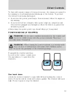 Предварительный просмотр 53 страницы Ford 2010 Transit Connect Owner'S Manual