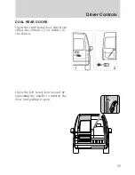 Предварительный просмотр 59 страницы Ford 2010 Transit Connect Owner'S Manual