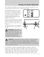 Предварительный просмотр 113 страницы Ford 2010 Transit Connect Owner'S Manual