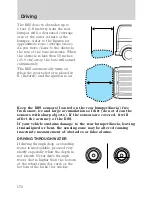 Предварительный просмотр 170 страницы Ford 2010 Transit Connect Owner'S Manual