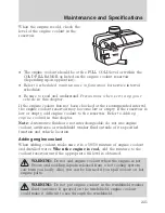 Предварительный просмотр 221 страницы Ford 2010 Transit Connect Owner'S Manual