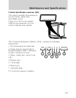 Предварительный просмотр 247 страницы Ford 2010 Transit Connect Owner'S Manual