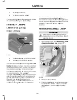 Предварительный просмотр 64 страницы Ford 2011 C-Max Owner'S Handbook Manual