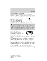 Preview for 183 page of Ford 2011 Crown Victoria Owner'S Manual