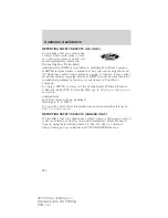 Preview for 220 page of Ford 2011 Crown Victoria Owner'S Manual