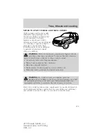 Предварительный просмотр 175 страницы Ford 2011 Escape Hybrid Owner'S Manual