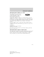 Preview for 279 page of Ford 2011 Escape Owner'S Manual