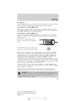 Предварительный просмотр 285 страницы Ford 2011 F-250 Owner'S Manual