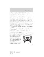 Предварительный просмотр 99 страницы Ford 2011 Flex Owner'S Manual