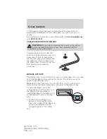 Предварительный просмотр 112 страницы Ford 2011 Flex Owner'S Manual