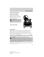 Предварительный просмотр 117 страницы Ford 2011 Flex Owner'S Manual