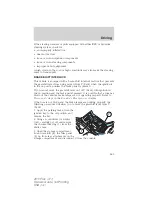 Предварительный просмотр 265 страницы Ford 2011 Flex Owner'S Manual