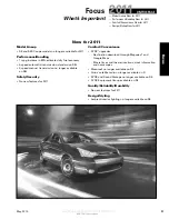 Предварительный просмотр 3 страницы Ford 2011 Focus Brochure & Specs