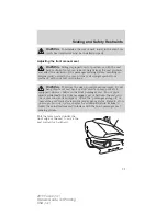 Предварительный просмотр 91 страницы Ford 2011 Focus Owner'S Manual