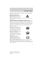 Предварительный просмотр 21 страницы Ford 2011 Fusion Hybrid Owner'S Manual