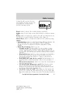 Предварительный просмотр 30 страницы Ford 2011 HMI-2 Gen 2 Supplement Manual