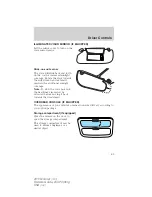 Предварительный просмотр 65 страницы Ford 2011 Mariner Owner'S Manual