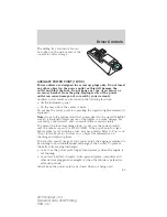 Предварительный просмотр 69 страницы Ford 2011 Mariner Owner'S Manual