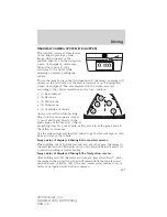 Preview for 227 page of Ford 2011 Mariner Owner'S Manual