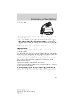 Предварительный просмотр 291 страницы Ford 2011 Mariner Owner'S Manual