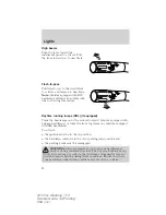 Предварительный просмотр 58 страницы Ford 2011 Mustang Owner'S Manual