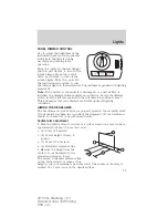 Предварительный просмотр 59 страницы Ford 2011 Mustang Owner'S Manual