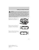 Предварительный просмотр 121 страницы Ford 2011 Mustang Owner'S Manual