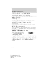 Предварительный просмотр 262 страницы Ford 2011 Mustang Owner'S Manual