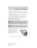 Предварительный просмотр 295 страницы Ford 2011 Mustang Owner'S Manual