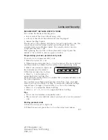 Предварительный просмотр 113 страницы Ford 2011 Navigator Owner'S Manual