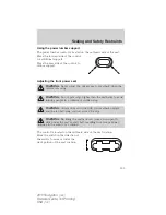 Предварительный просмотр 123 страницы Ford 2011 Navigator Owner'S Manual