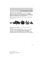 Предварительный просмотр 205 страницы Ford 2011 Navigator Owner'S Manual