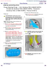 Предварительный просмотр 224 страницы Ford 2011 Ranger Workshop Manual