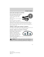 Предварительный просмотр 101 страницы Ford 2011 Taurus Owner'S Manual