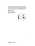 Preview for 67 page of Ford 2011 Transit Connect Owner'S Manual