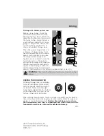 Preview for 183 page of Ford 2011 Transit Connect Owner'S Manual