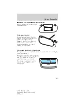 Предварительный просмотр 67 страницы Ford 2012 Escape Owner'S Manual