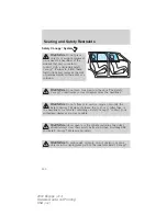 Предварительный просмотр 150 страницы Ford 2012 Escape Owner'S Manual