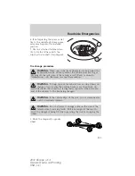 Предварительный просмотр 259 страницы Ford 2012 Escape Owner'S Manual