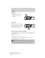 Предварительный просмотр 58 страницы Ford 2012 Mustang Owner'S Manual