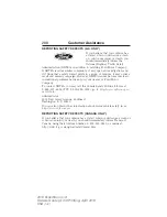 Предварительный просмотр 289 страницы Ford 2013 EXPEDITION Owner'S Manual