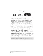 Preview for 257 page of Ford 2013 F-150 Raptor Owner'S Manual