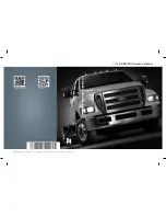 Ford 2013 F-650 Owner'S Manual preview