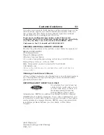 Предварительный просмотр 190 страницы Ford 2013 Fiesta Owner'S Manual