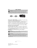 Предварительный просмотр 266 страницы Ford 2013 Flex Owner'S Manual