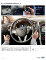 Предварительный просмотр 10 страницы Ford 2013 Fusion Brochure & Specs