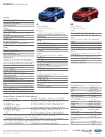 Предварительный просмотр 12 страницы Ford 2013 Fusion Brochure & Specs