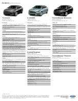 Предварительный просмотр 13 страницы Ford 2013 Fusion Brochure & Specs