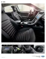 Предварительный просмотр 14 страницы Ford 2013 Fusion Brochure & Specs